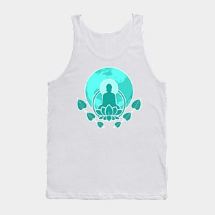 Meditating Buddha Metta Tank Top